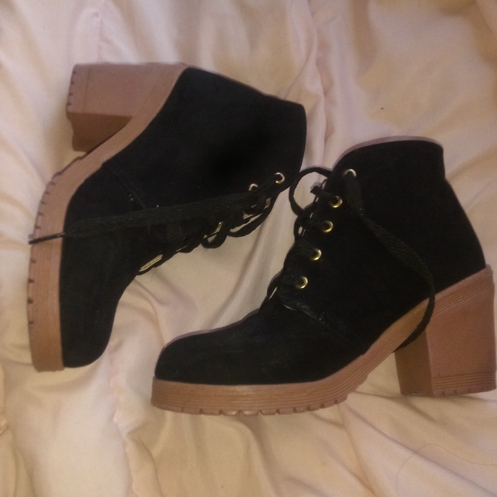 Black heels